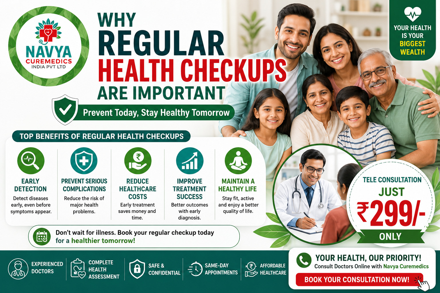Why Regular Health Checkups Are Important for a Healthy Life